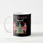 Nutcracker Ballet Christmas Ballerina Nk Dance Squ Kaffeetasse (Links)