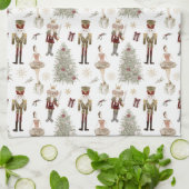 Nutcracker Ballet Christmas  Geschirrtuch (Gefaltet)