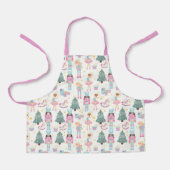 Nutcracker Ballet Christmas Girls – Holiday Kids Schürze (Vorderseite)