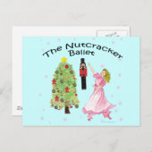Nutcracker Ballet Classic 09 Postkarte (Vorne/Hinten)