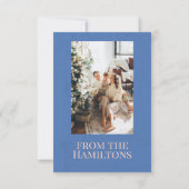 Nutcracker Ballet Custom Foto Christmas Card Einladung (Rückseite)