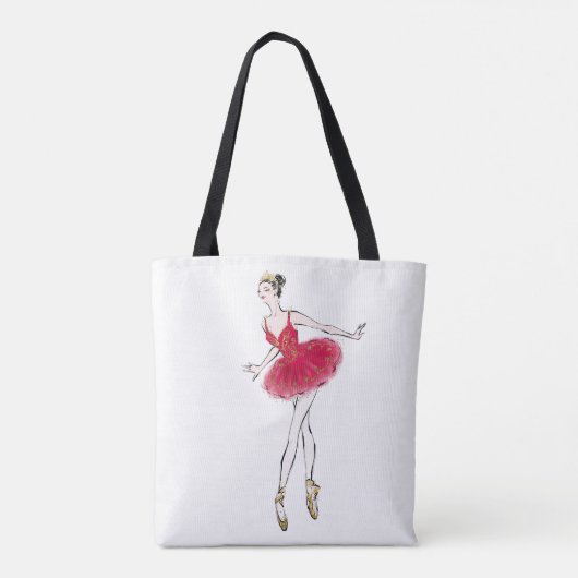 Nutcracker Ballet Dancer Tasche (Rückseite)