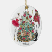 Nutcracker Ballet Dancer Weihnachten Keramik Ornament (Rechts)