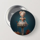 Nutcracker Ballet Fashion-Dew Drop Fairy Button (Vorne & Hinten)