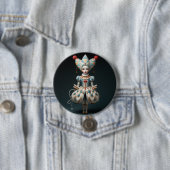 Nutcracker Ballet Fashion-Harlequin Doll Button (Beispiel)