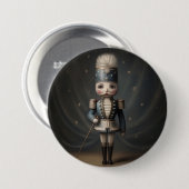 Nutcracker Ballet Fashion-Nutcracker Button (Vorne & Hinten)