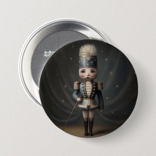 Nutcracker Ballet Fashion-Nutcracker Button (Vorne & Hinten)
