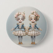 Nutcracker Ballet Fashion-Rosebuds Button (Vorderseite)