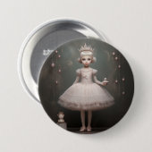 Nutcracker Ballet Fashion-Sugar Plum Fairy Button (Vorne & Hinten)
