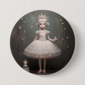 Nutcracker Ballet Fashion-Sugar Plum Fairy Button (Vorderseite)