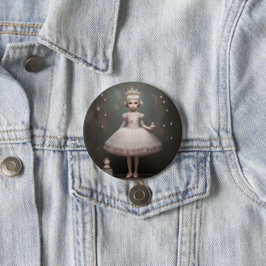 Nutcracker Ballet Fashion-Sugar Plum Fairy Button (Beispiel)