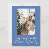 Nutcracker Ballet Foto Custom Christmas Card Einladung (Rückseite)