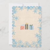 Nutcracker Ballet Geburtstagswinters-Einladung Einladung (Rückseite)