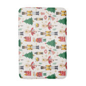 Nutcracker Ballet Holiday Pattern Badematte (Vorderseite Vertikal)