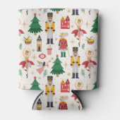 Nutcracker Ballet Holiday Pattern Dosenkühler (Vorderseite)