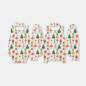 Nutcracker Ballet Holiday Pattern Geschenkschachtel (Ungefaltet)