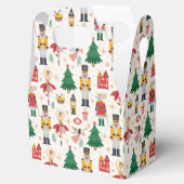 Nutcracker Ballet Holiday Pattern Geschenkschachtel (Geöffnet)