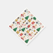 Nutcracker Ballet Holiday Pattern Serviette (Ecke)