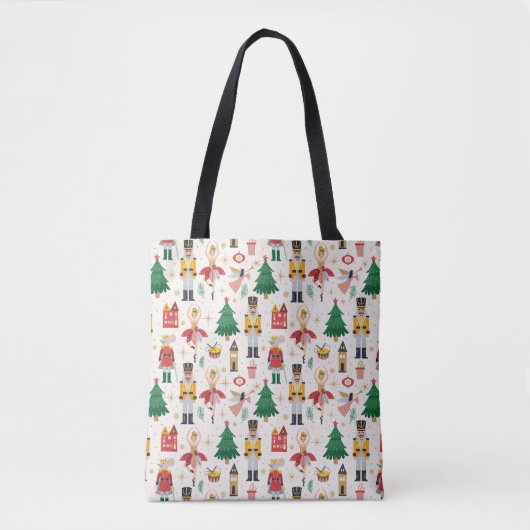 Nutcracker Ballet Holiday Pattern Tasche (Vorderseite)
