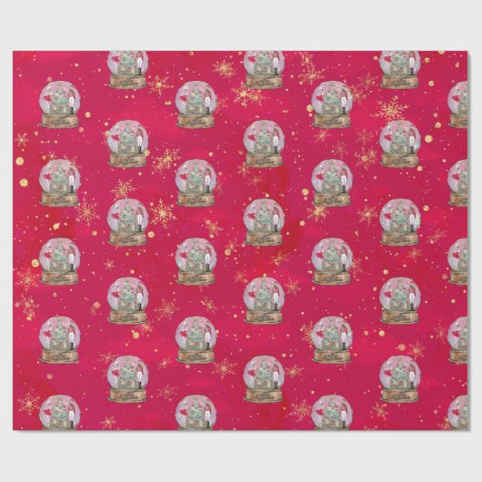 Nutcracker Ballet Holiday Wrapping Paper Geschenkpapier (Flach)