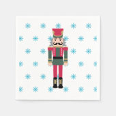Nutcracker Ballet Illustration Snowflake Napkins Serviette (Vorderseite)
