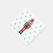 Nutcracker Ballet Illustration Snowflake Napkins Serviette (Ecke)