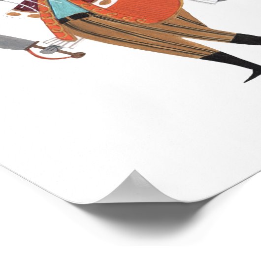 Nutcracker-Ballet | Mouse King Poster (Ecke)