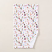 Nutcracker Ballet Muster Badhandtuch Set (Handtuch)