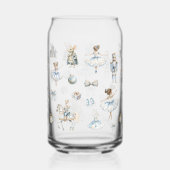 Nutcracker Ballet Muster Dosenglas (Rückseite)