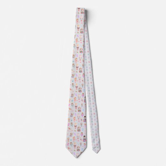 Nutcracker Ballet Muster Krawatte (Vorderseite)