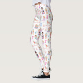Nutcracker Ballet Muster Weihnachten Leggings (Links)