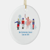 Nutcracker Ballet Notecards Keramik Ornament (Rechts)