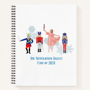 Nutcracker Ballet Notecards Notizblock