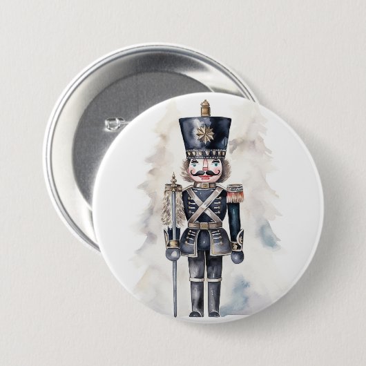 Nutcracker Ballet, Nutcracker Button (Vorne & Hinten)