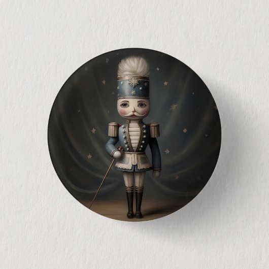 Nutcracker Ballet Nutcracker Button (Vorderseite)