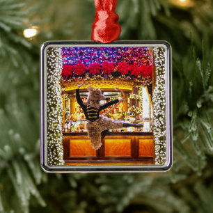 Nutcracker Ballet Ornament Aus Metall