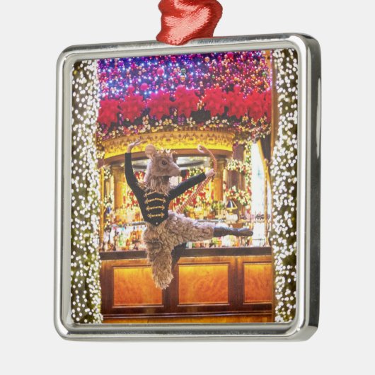 Nutcracker Ballet Ornament Aus Metall (Links)