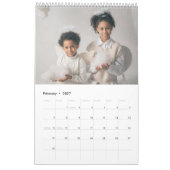 Nutcracker Ballet Pastell Weihnachtsfest Foto Kalender (Feb 2027)