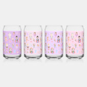 Nutcracker Ballet Pastellmuster Dosenglas (Vorderseite)