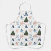 Nutcracker Ballet Personalisiert Weihnachten Schürze (Vorderseite)