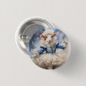 Nutcracker Ballet, Sheep Button (Vorne & Hinten)