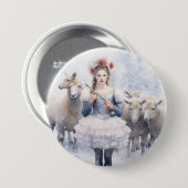 Nutcracker Ballet, Shepherdess Button (Vorne & Hinten)