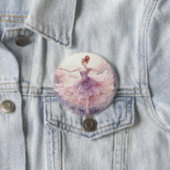 Nutcracker Ballet Sugarplum Fairy Button (Beispiel)