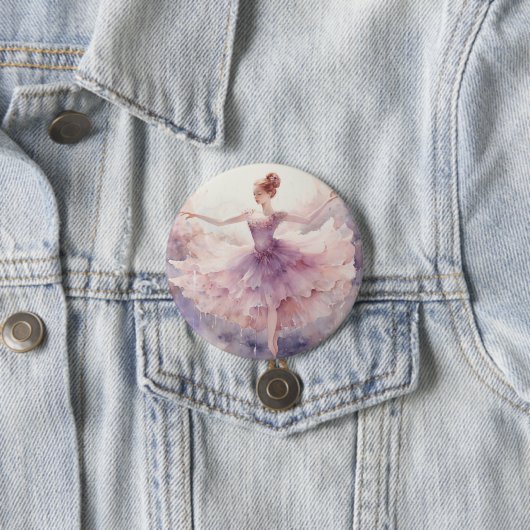 Nutcracker Ballet Sugarplum Fairy Button (Beispiel)