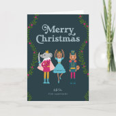 Nutcracker Ballet Tiere Weihnachten Grün (Vorderseite)