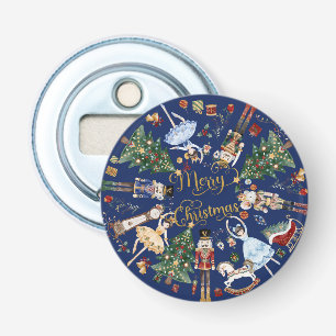 Nutcracker Ballet Vintag Frohe Weihnachts-Party Flaschenöffner