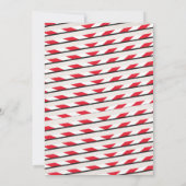 Nutcracker Ballet Weihnachten Geburtstagsparty Einladung (Rückseite)