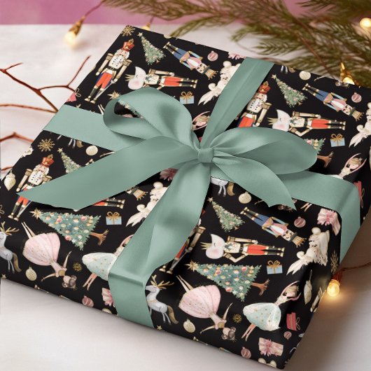 Nutcracker Ballet Weihnachten Geschenkpapier