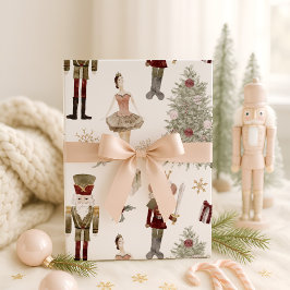 Nutcracker Ballet Weihnachten Geschenkpapier