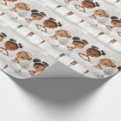 Nutcracker Ballet Weihnachten Geschenkpapier (Ecke)